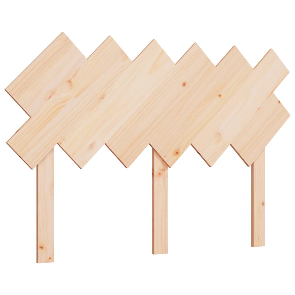 Tête de lit 122,5x3x80,5 cm Bois massif de pin Têtes et pieds de lit vidaXL   