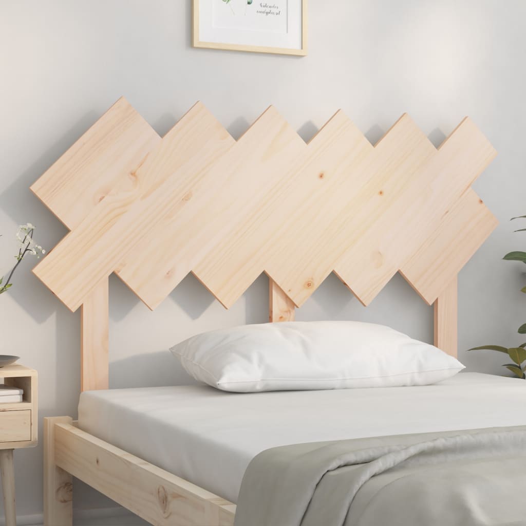 Tête de lit 122,5x3x80,5 cm Bois massif de pin Têtes et pieds de lit vidaXL   