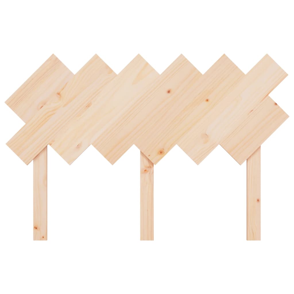 Tête de lit 122,5x3x80,5 cm Bois massif de pin Têtes et pieds de lit vidaXL   