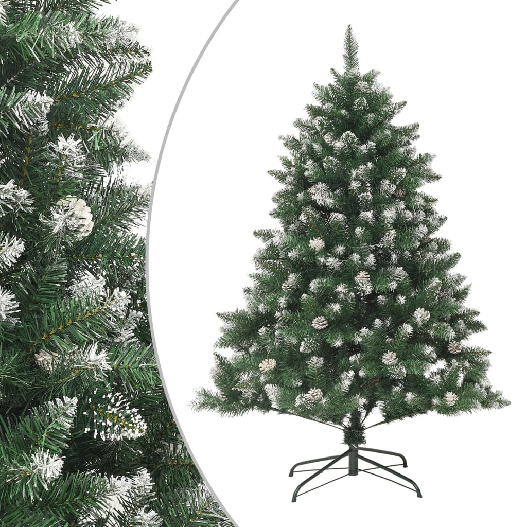 Sapin de Noël artificiel avec support 120 cm PVC - Xios Store SNC