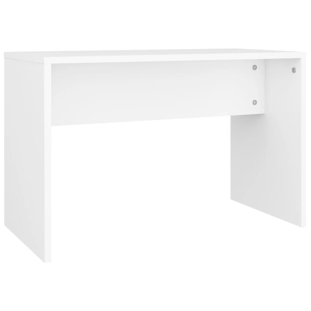 Tabouret de toilette Blanc 70x35x45 cm Bois d'ingénierie Bancs de coiffeuse vidaXL   