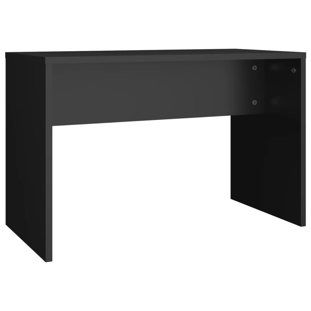 Tabouret de toilette Noir 70x35x45 cm Bois d'ingénierie Bancs de coiffeuse vidaXL   