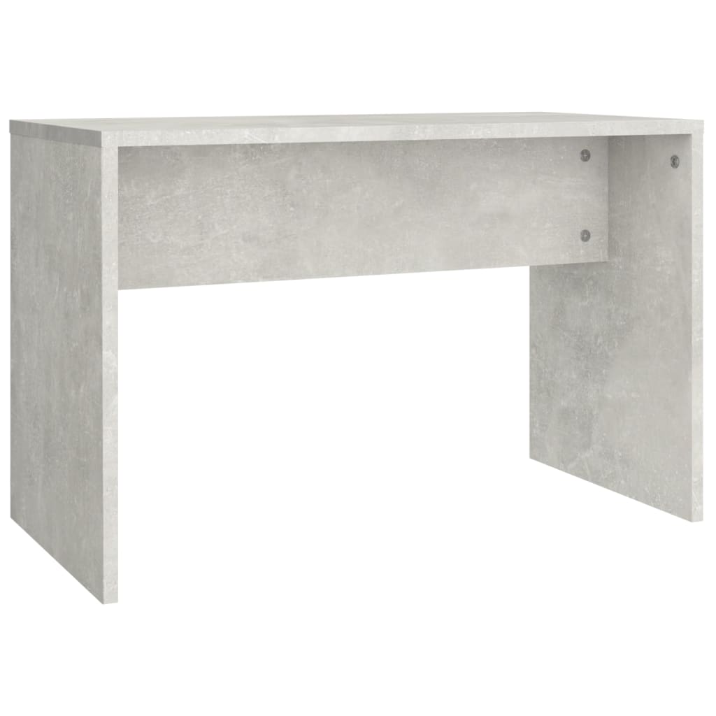 Tabouret de toilette Gris béton 70x35x45 cm Bois d'ingénierie - Xios Store SNC