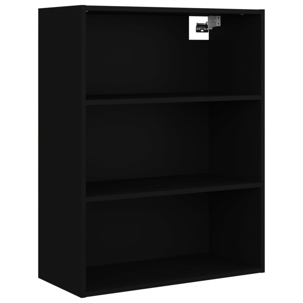 Image Armoire murale suspendue Noir 69,5x32,5x90 cm | Xios Store SNC vidaXL Xios Store SNC