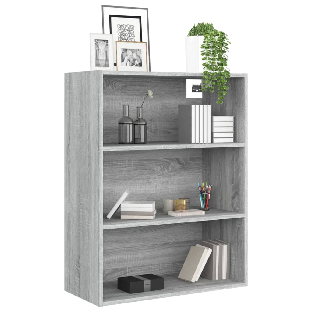 Image Armoire murale suspendue Sonoma gris 69,5x32,5x90 cm | Xios Store SNC vidaXL Xios Store SNC