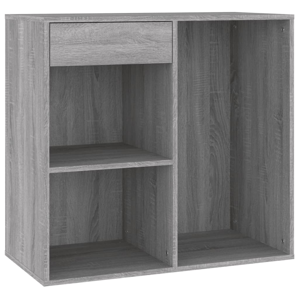 Armoire cosmétique Sonoma gris 80x40x75 cm Bois d'ingénierie Armoires & meubles de rangement vidaXL