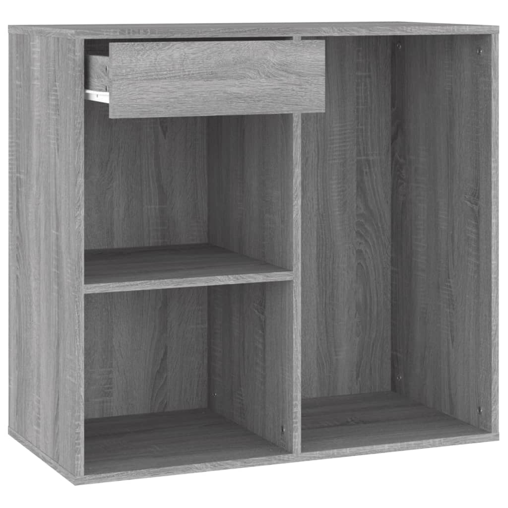 Armoire cosmétique Sonoma gris 80x40x75 cm Bois d'ingénierie Armoires & meubles de rangement vidaXL