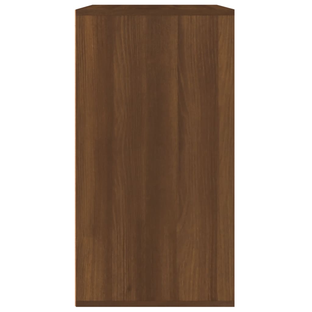 Armoire cosmétique Chêne marron 80x40x75 cm Bois d'ingénierie Armoires & meubles de rangement vidaXL