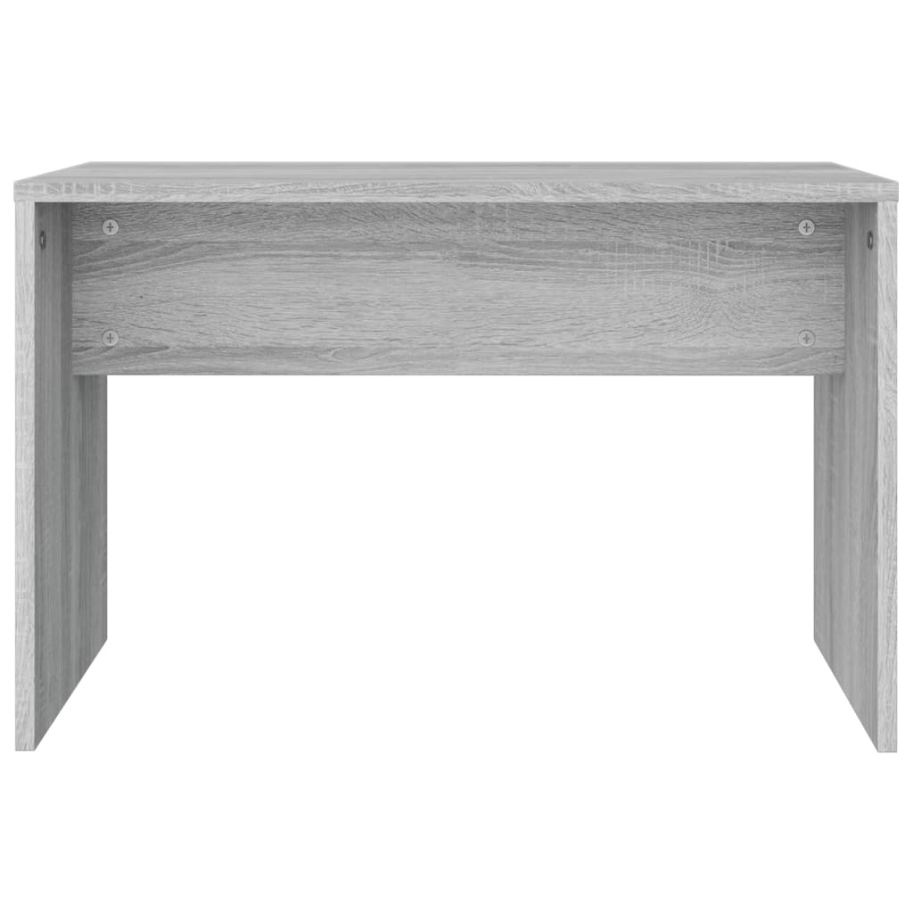 Tabouret de toilette Sonoma gris 70x35x45 cm Bois d'ingénierie - Xios Store SNC