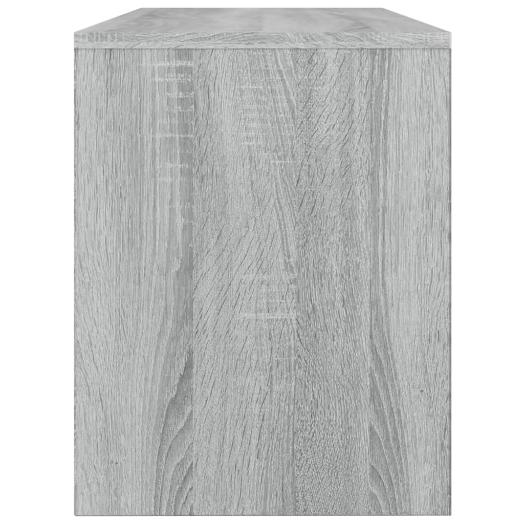 Tabouret de toilette Sonoma gris 70x35x45 cm Bois d'ingénierie - Xios Store SNC