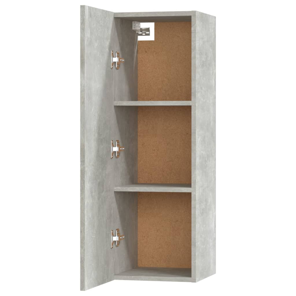 Ensemble de meubles TV 5 pcs Gris béton Bois d'ingénierie Meubles TV vidaXL