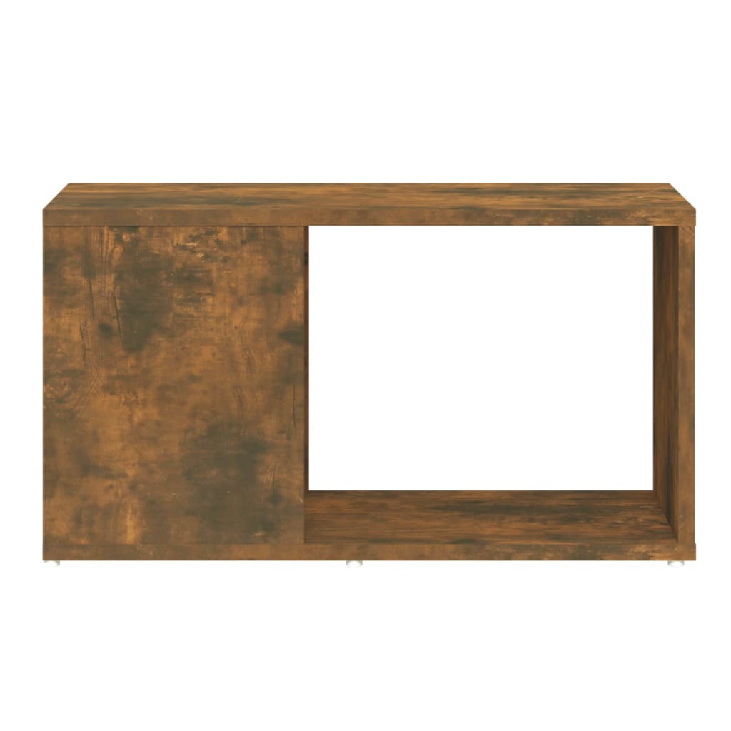 Meuble TV Chêne fumé 60x24x32 cm Bois d'ingénierie Meubles TV vidaXL   