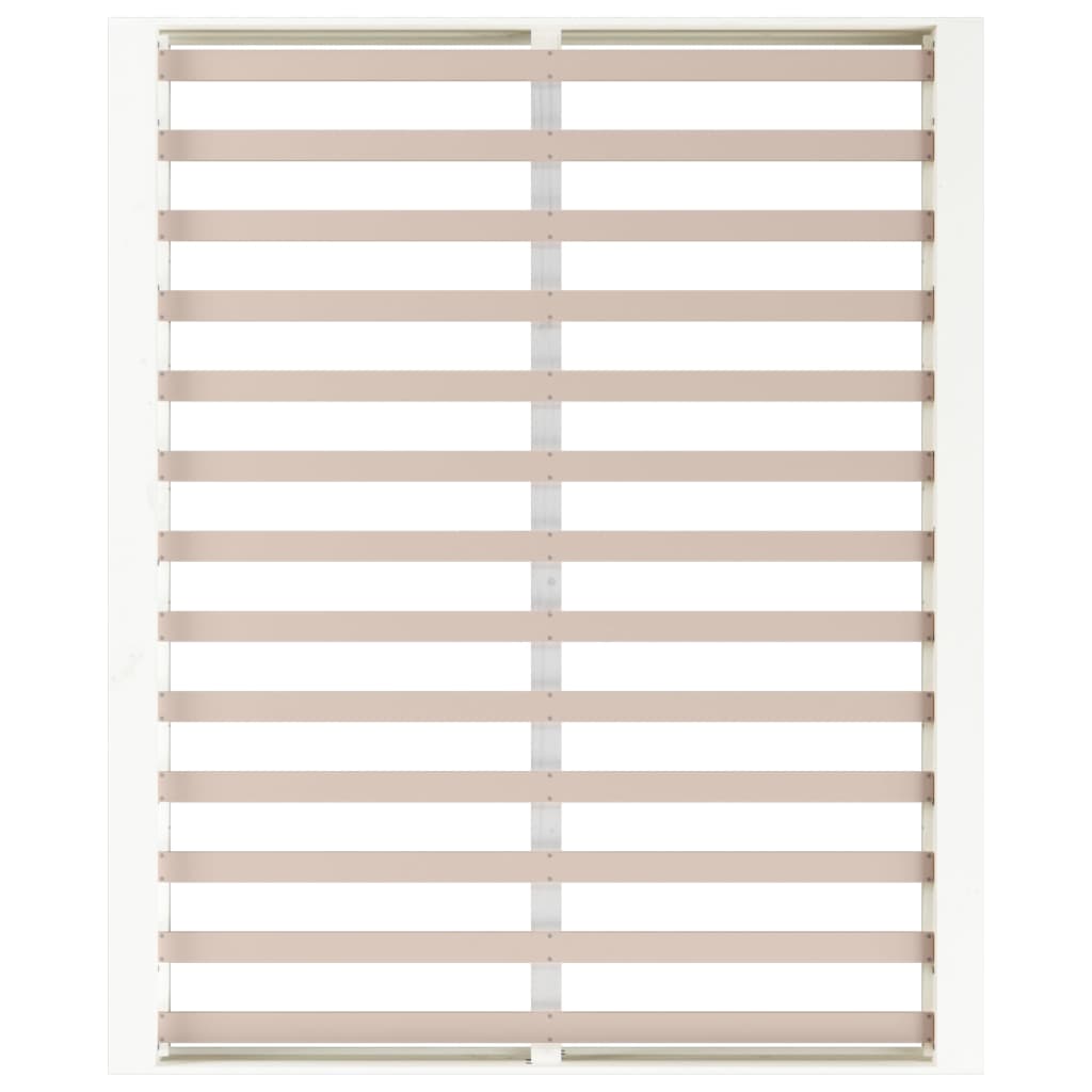 Cadre de lit Blanc 200x200 cm Bois massif Lits & cadres de lit vidaXL   