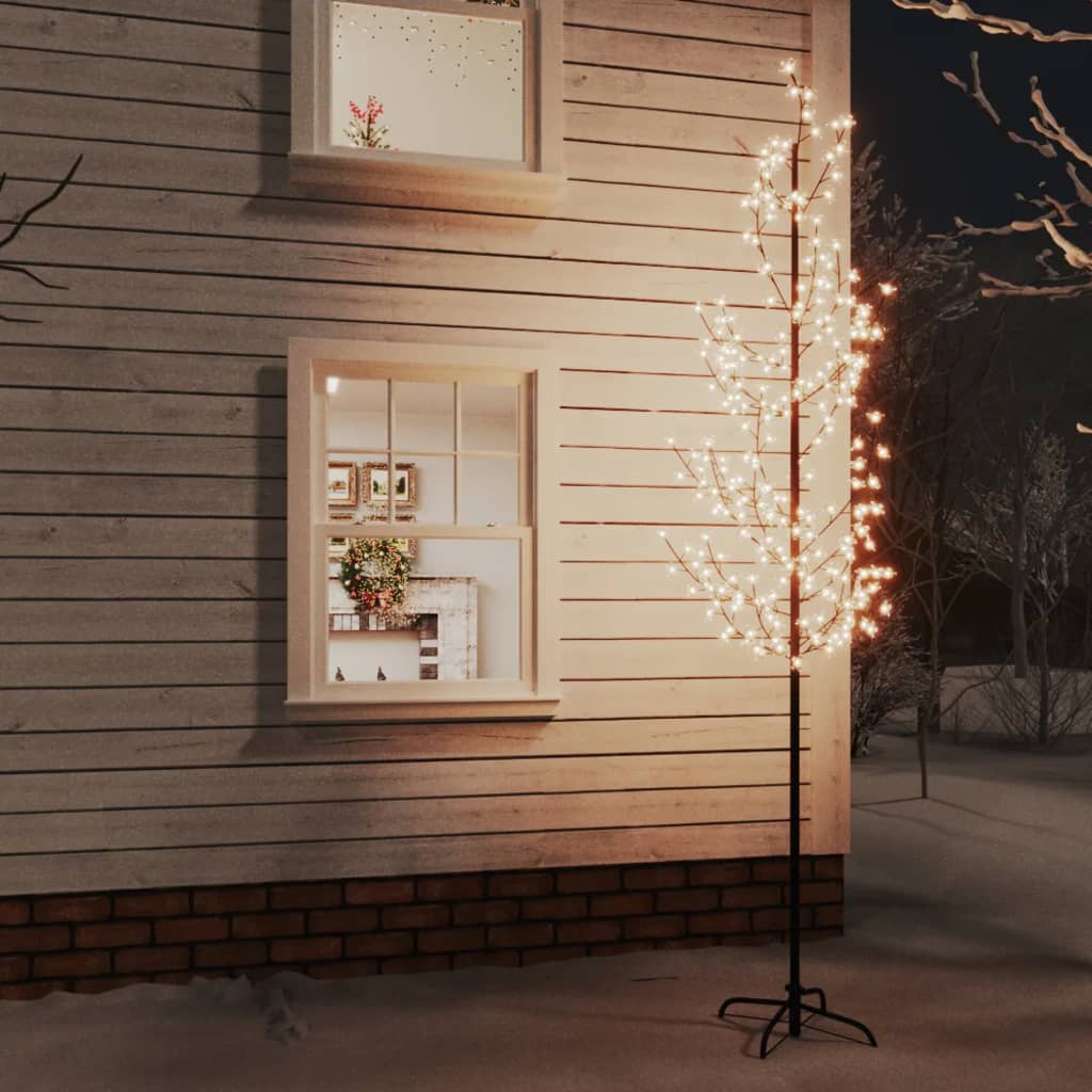 Arbre à LED fleur de cerisier 368 LED Blanc chaud 300 cm - Xios Store SNC