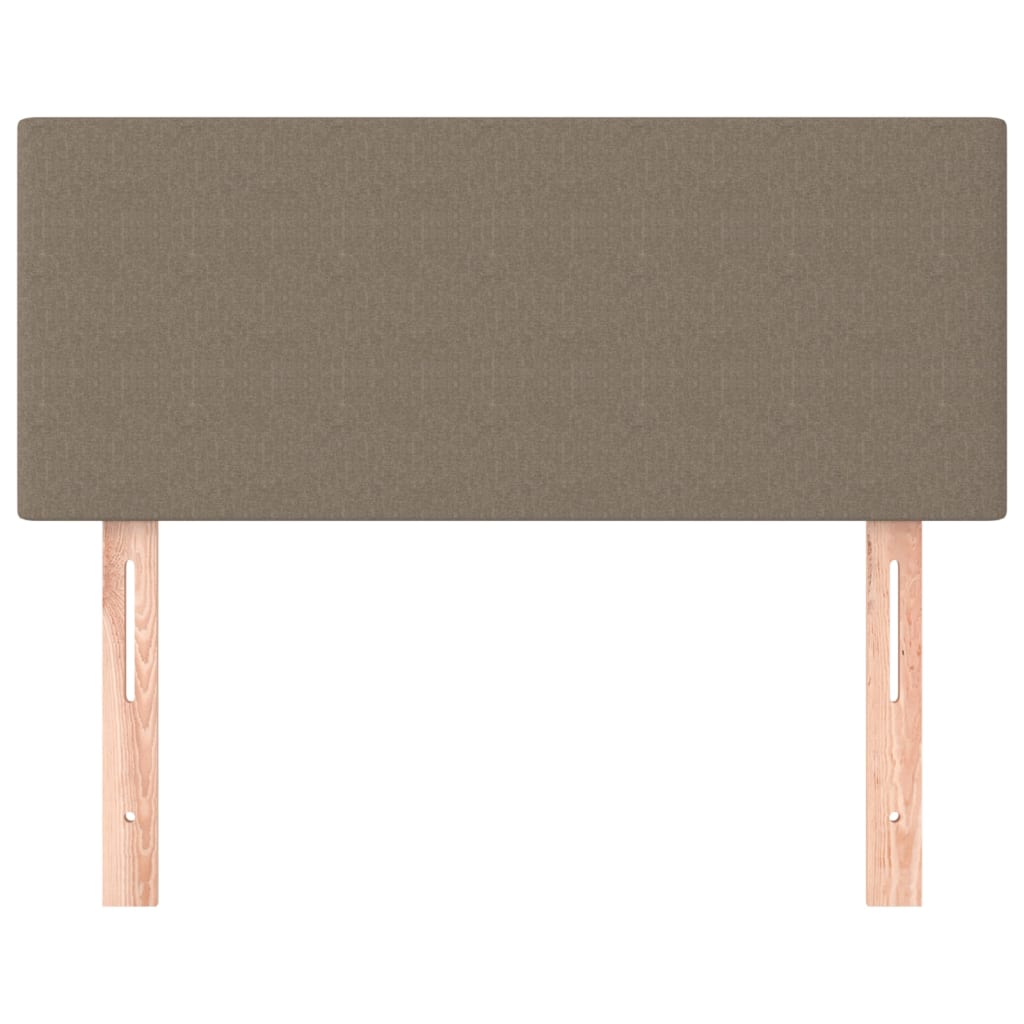 Tête de lit Taupe 80x5x78/88 cm Tissu Têtes et pieds de lit vidaXL   