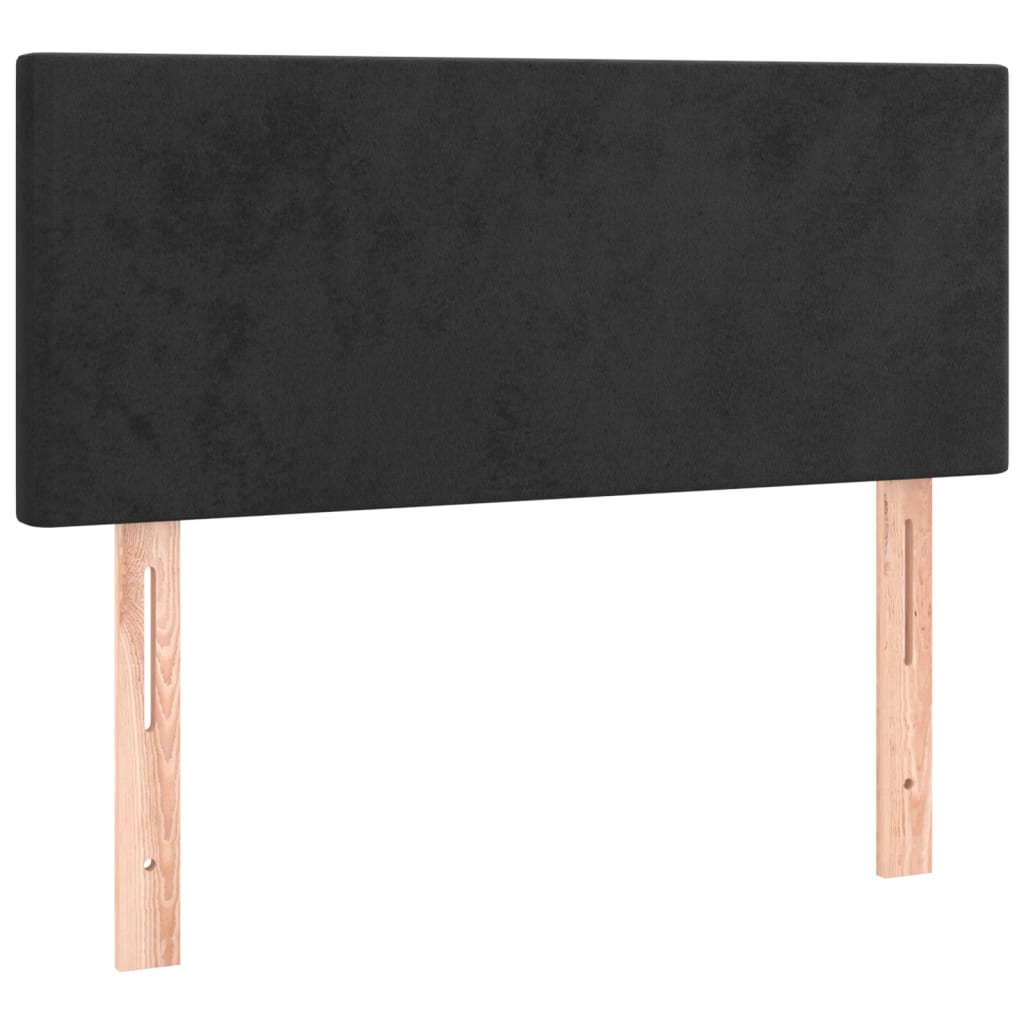 Tête de lit Noir 80x5x78/88 cm Velours Têtes et pieds de lit vidaXL   