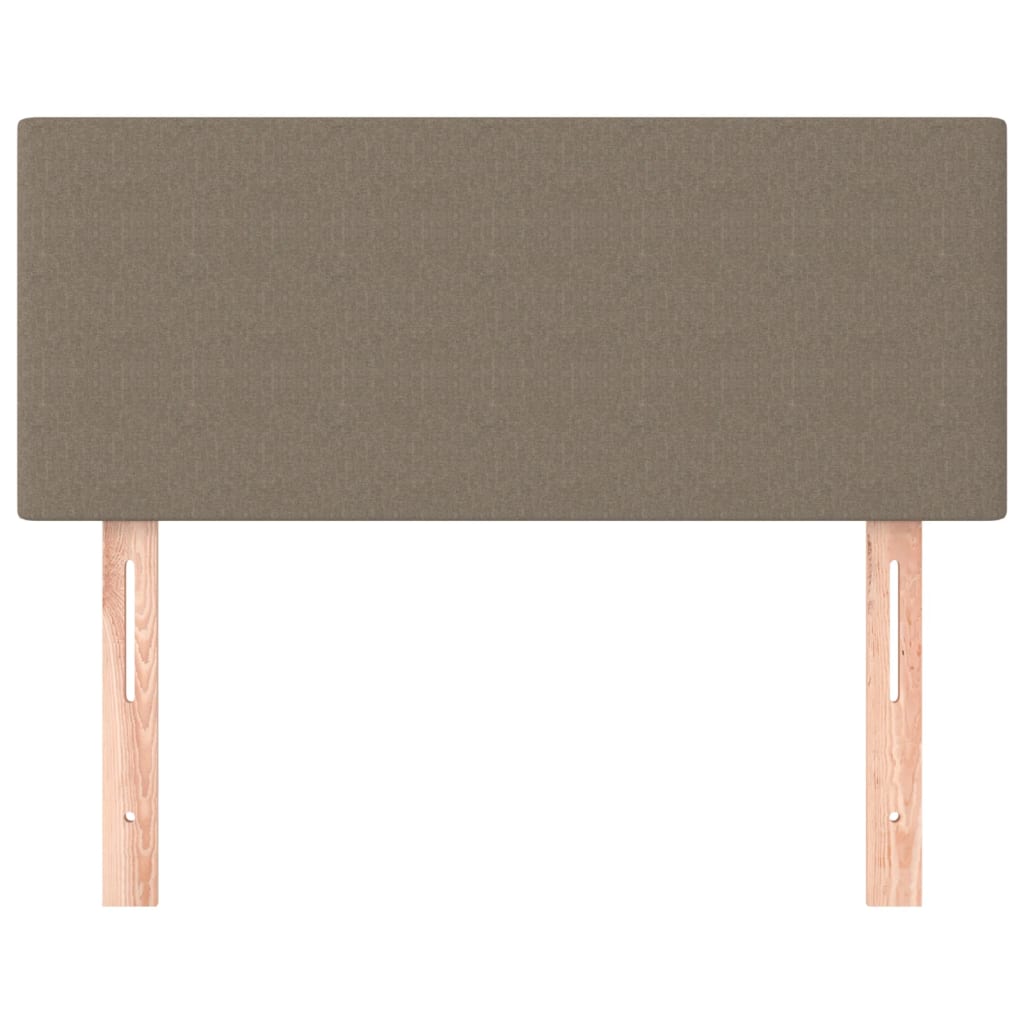 Tête de lit Taupe 90x5x78/88 cm Tissu Têtes et pieds de lit vidaXL   