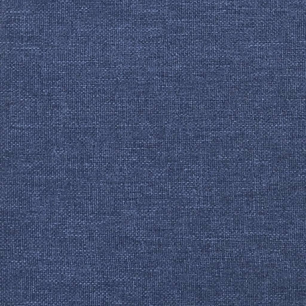 Têtes de lit 2 pcs Bleu 72x5x78/88 cm Tissu Têtes et pieds de lit vidaXL   