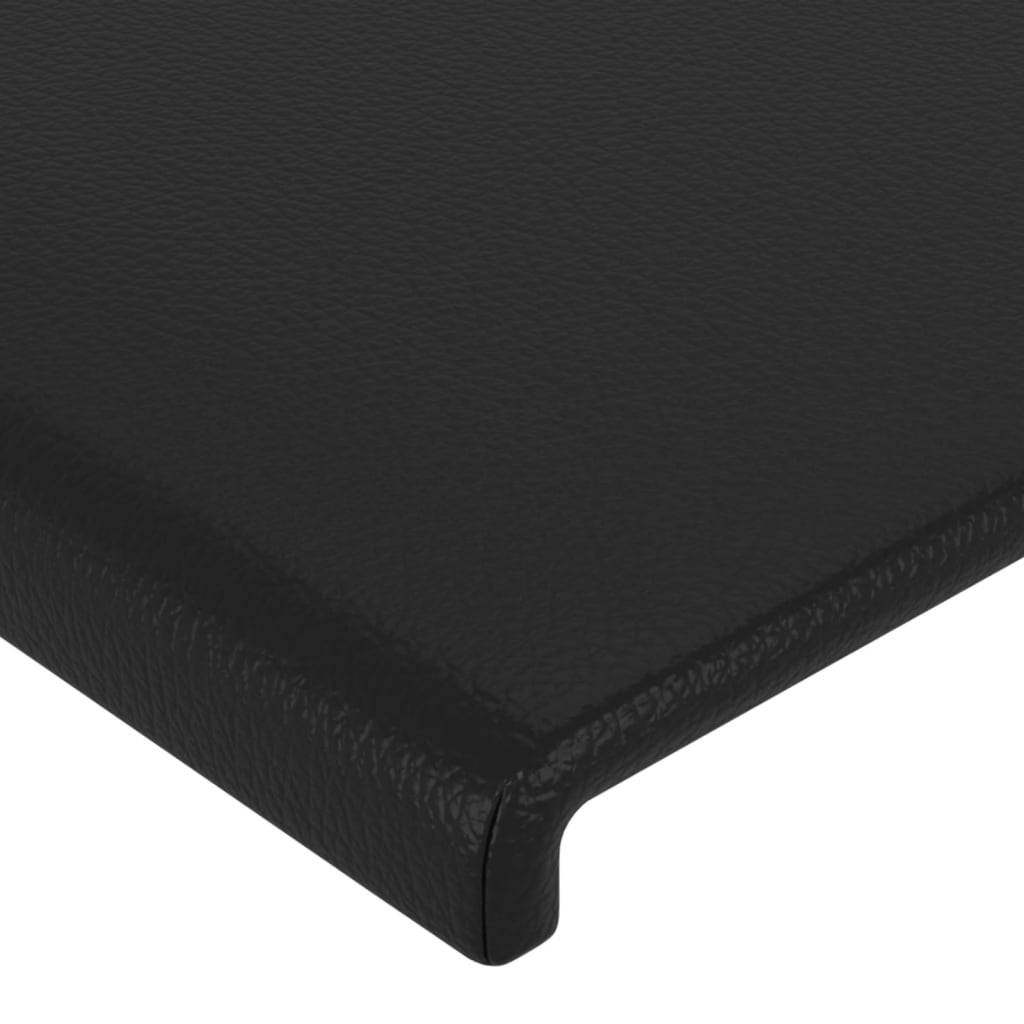 Têtes de lit 2 pcs Noir 72x5x78/88 cm Similicuir Têtes et pieds de lit vidaXL   