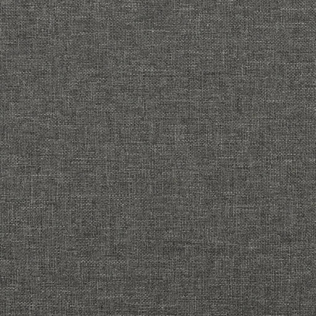 Tête de lit Gris foncé 80x5x78/88 cm Tissu Têtes et pieds de lit vidaXL   