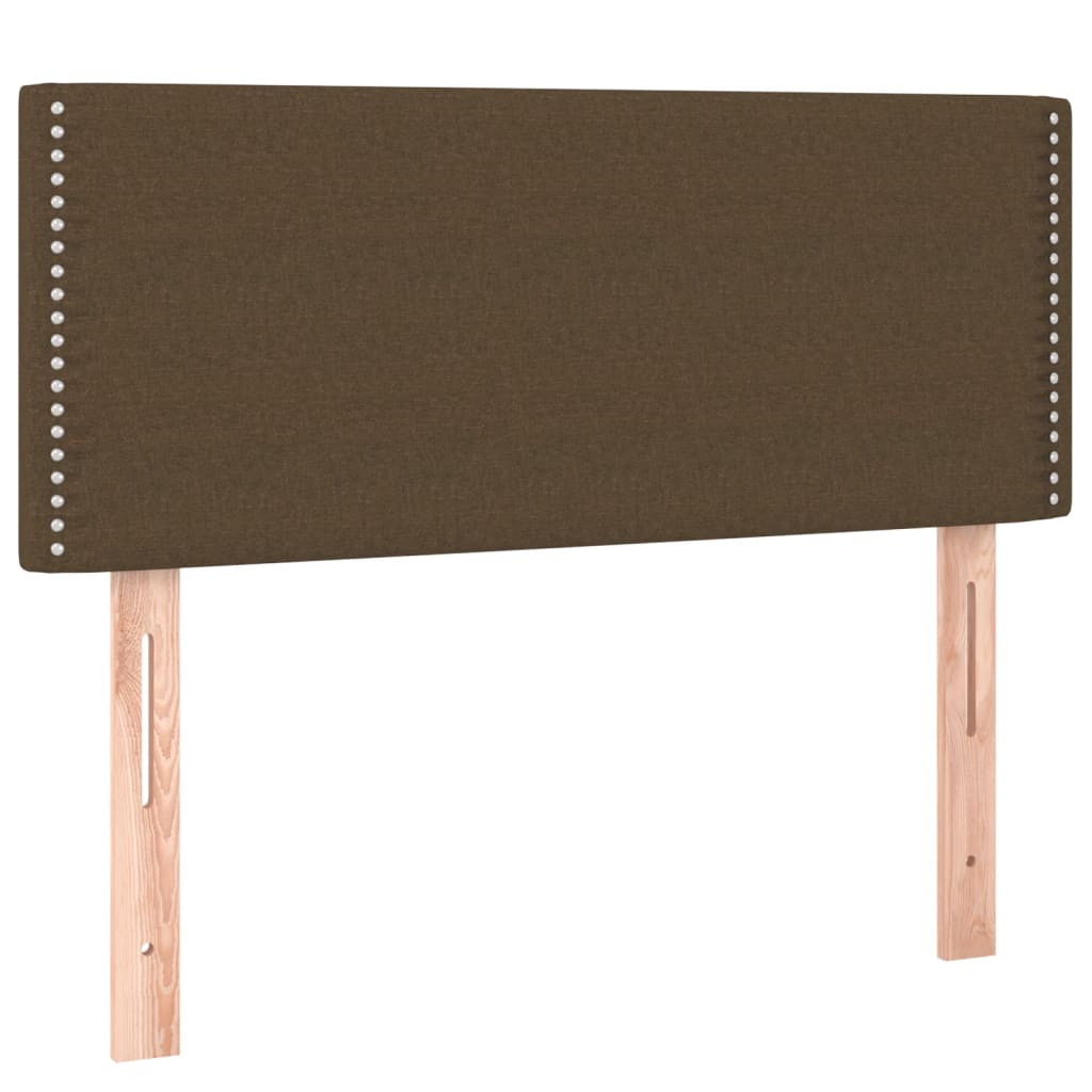 Tête de lit Marron Foncé 80x5x78/88 cm Tissu Têtes et pieds de lit vidaXL   