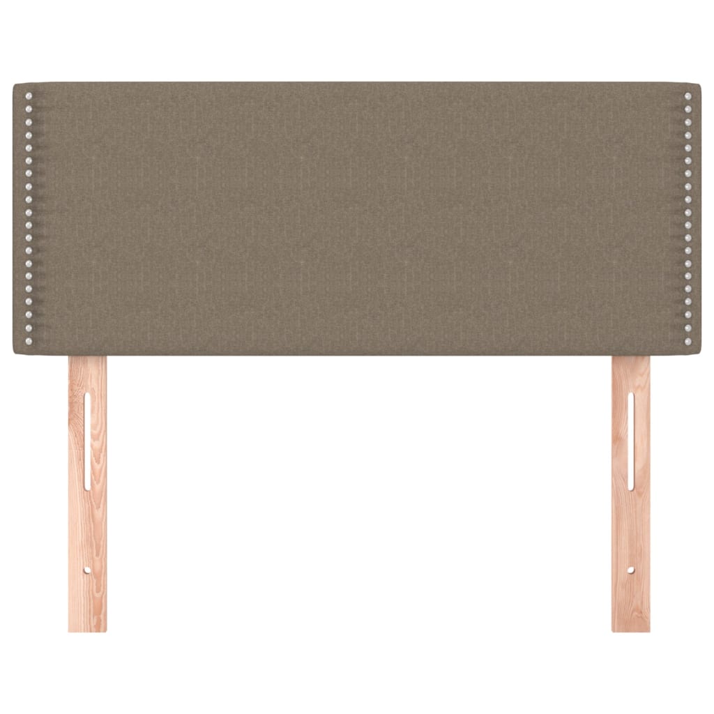 Tête de lit Taupe 80x5x78/88 cm Tissu Têtes et pieds de lit vidaXL   