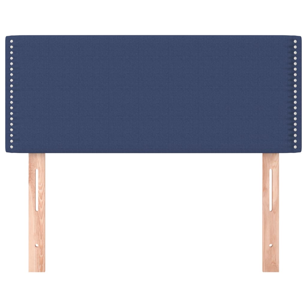 Tête de lit Bleu 80x5x78/88 cm Tissu Têtes et pieds de lit vidaXL   