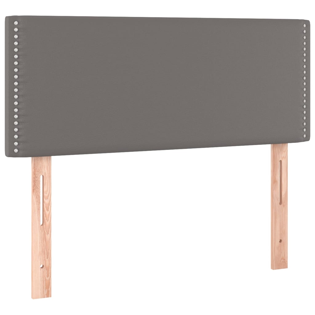 Tête de lit Gris 80x5x78/88 cm Similicuir Têtes et pieds de lit vidaXL   