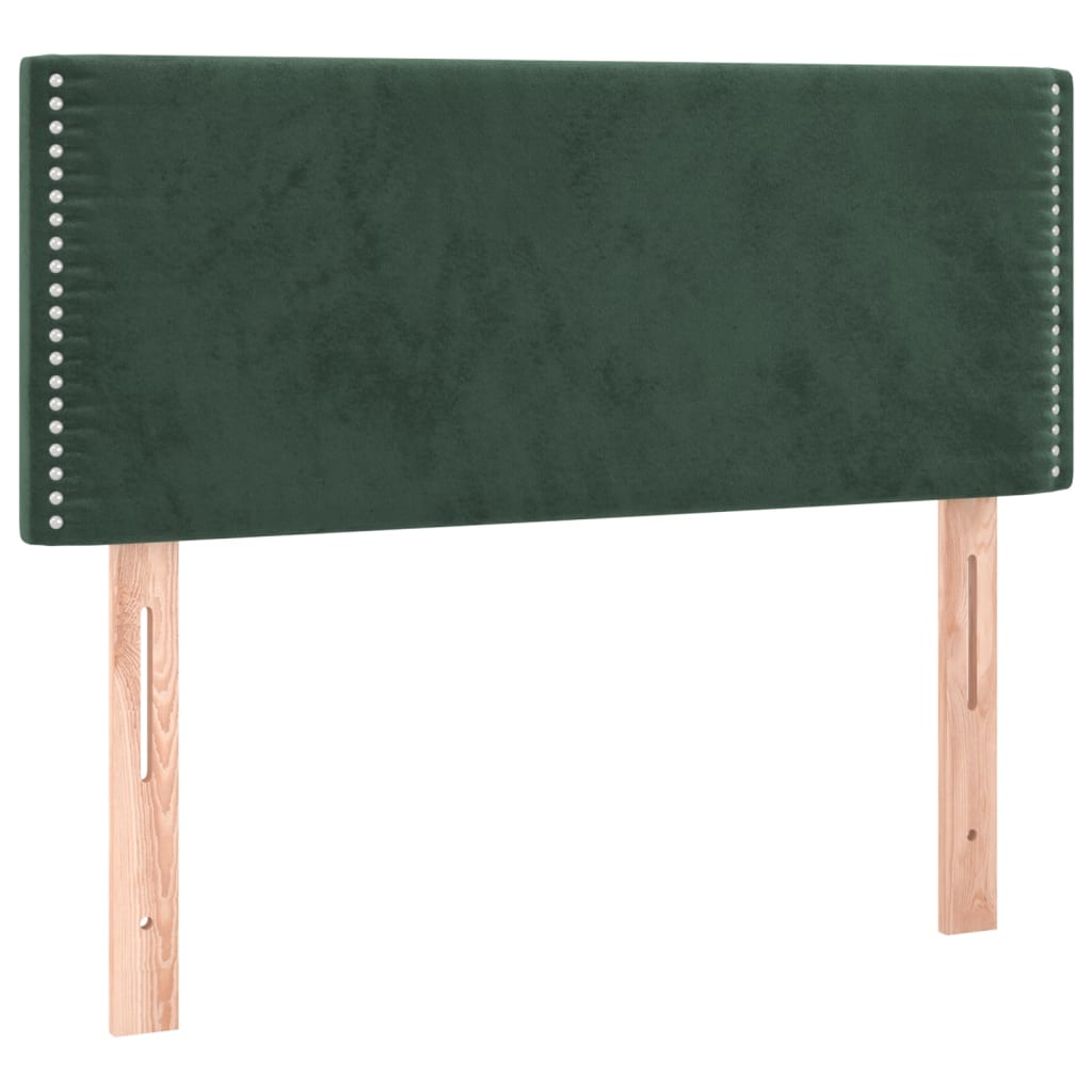 Tête de lit Vert foncé 80x5x78/88 cm Velours Têtes et pieds de lit vidaXL   