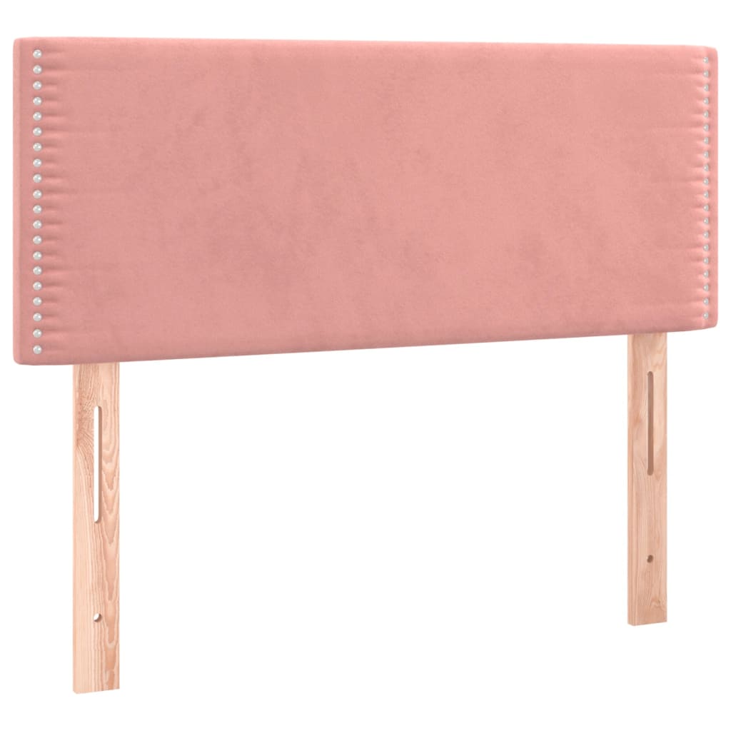 Tête de lit Rose 80x5x78/88 cm Velours Têtes et pieds de lit vidaXL   