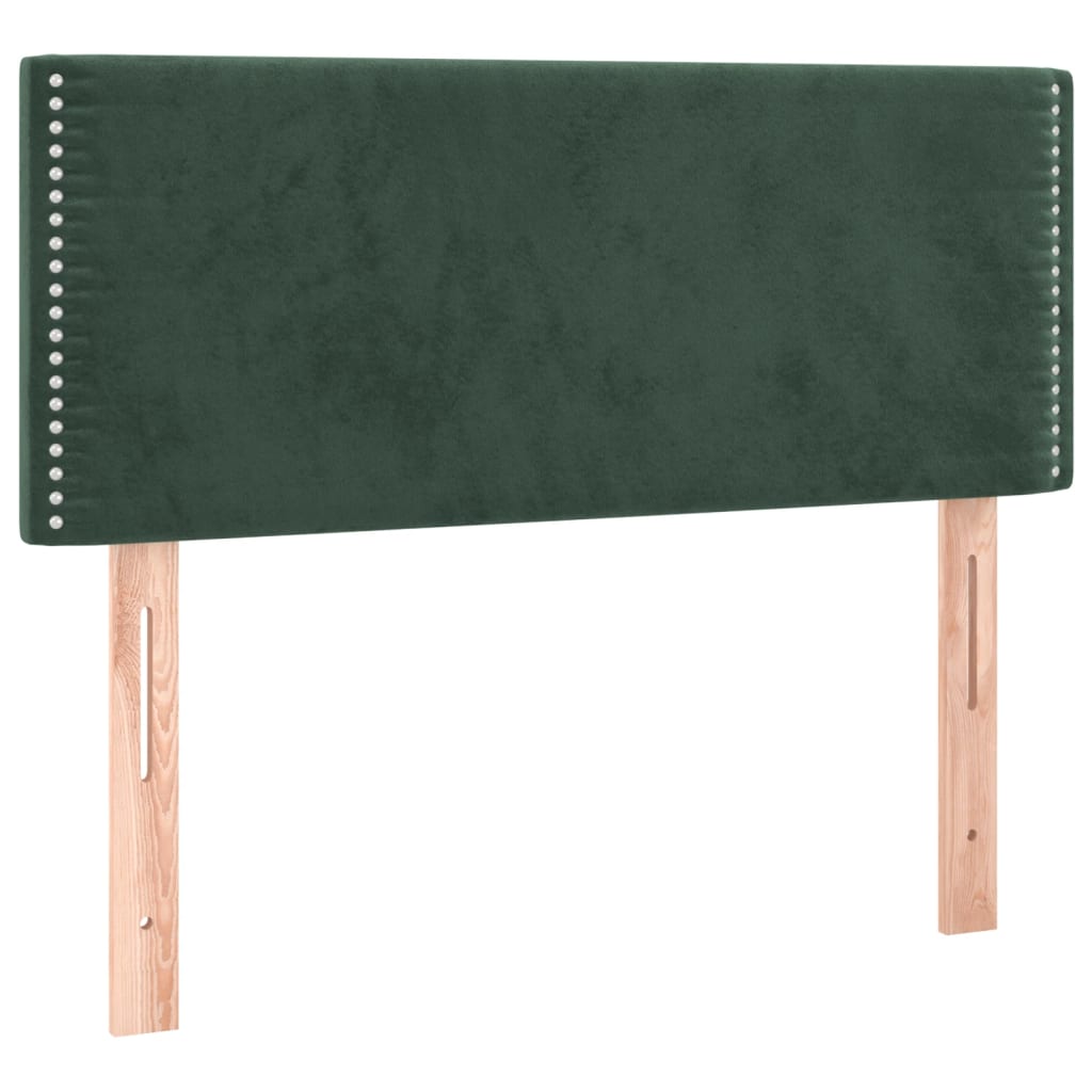 Tête de lit Vert foncé 90x5x78/88 cm Velours Têtes et pieds de lit vidaXL   