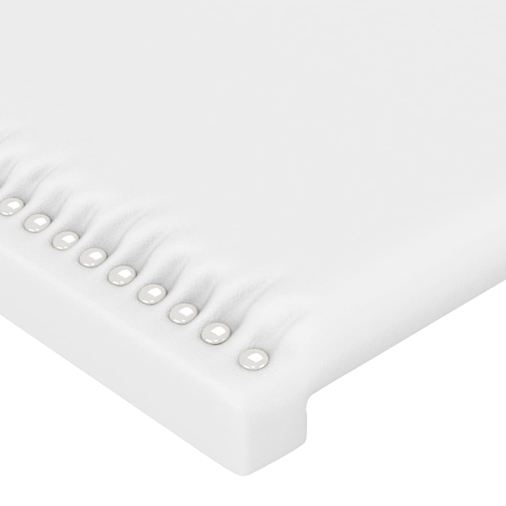 Têtes de lit 2 pcs Blanc 72x5x78/88 cm Similicuir Têtes et pieds de lit vidaXL   