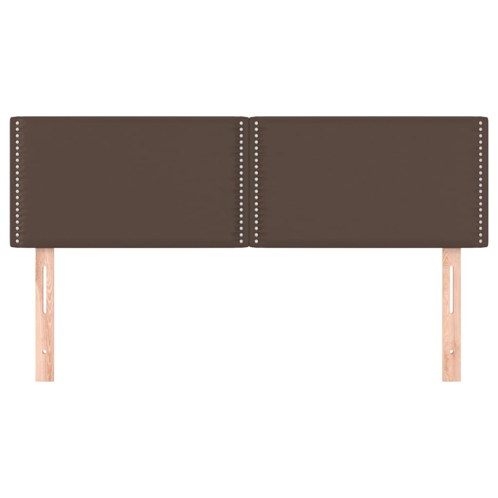 Image Têtes de lit 2 pcs Marron 72x5x78/88 cm Similicuir | Xios Store SNC vidaXL Xios Store SNC