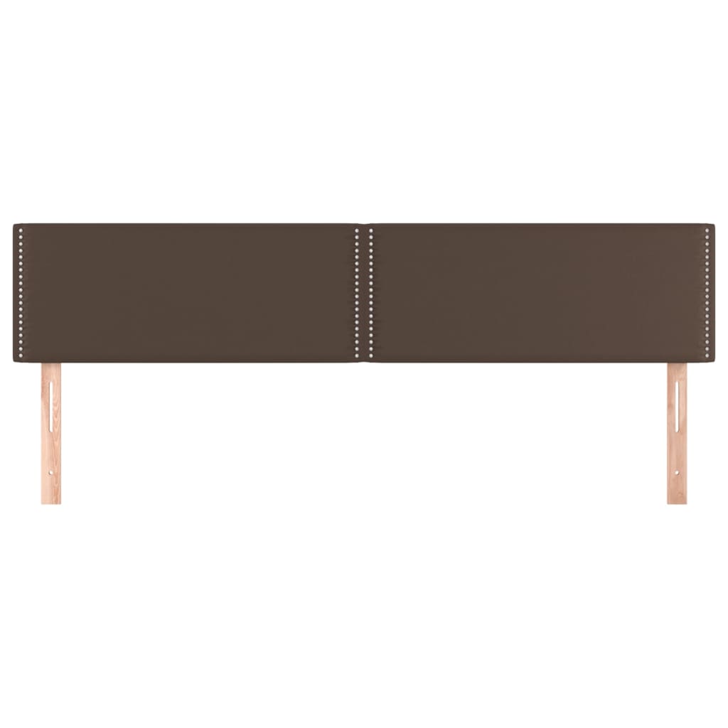 Image Têtes de lit 2 pcs Marron 100x5x78/88 cm Similicuir | Xios Store SNC vidaXL Xios Store SNC