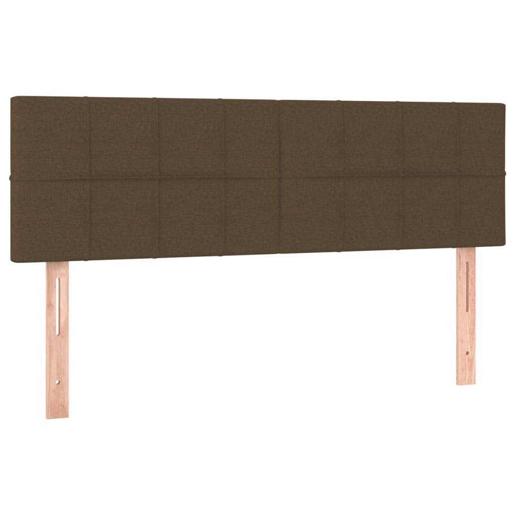 Image Têtes de lit 2 pcs Marron foncé 72x5x78/88 cm Tissu | Xios Store SNC vidaXL Xios Store SNC