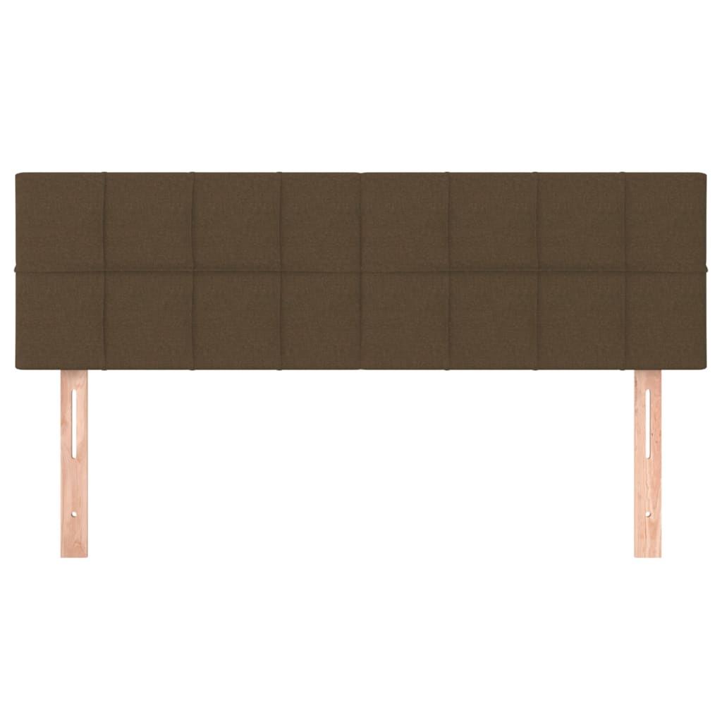 Image Têtes de lit 2 pcs Marron foncé 72x5x78/88 cm Tissu | Xios Store SNC vidaXL Xios Store SNC