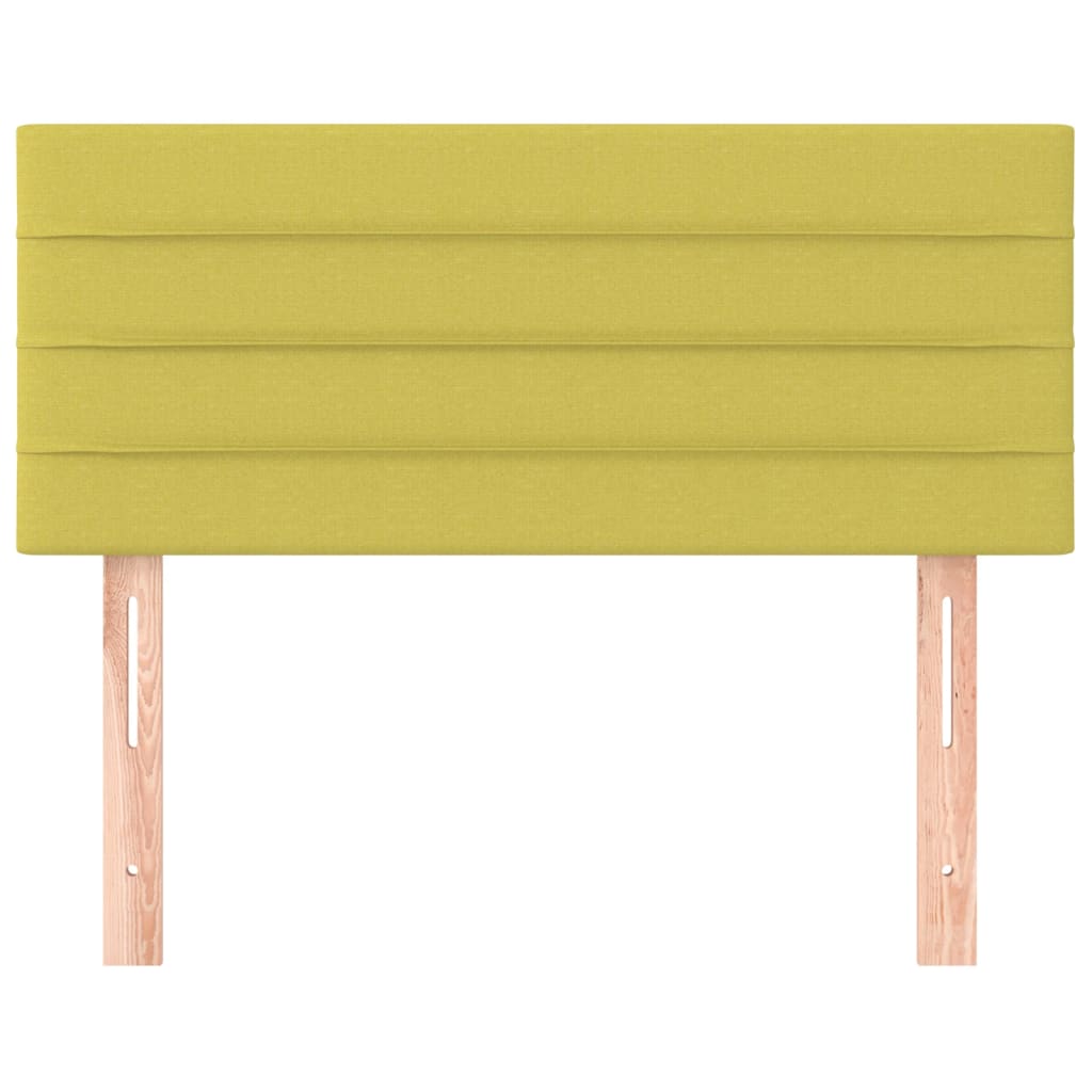 Tête de lit Vert 80x5x78/88 cm Tissu Têtes et pieds de lit vidaXL   