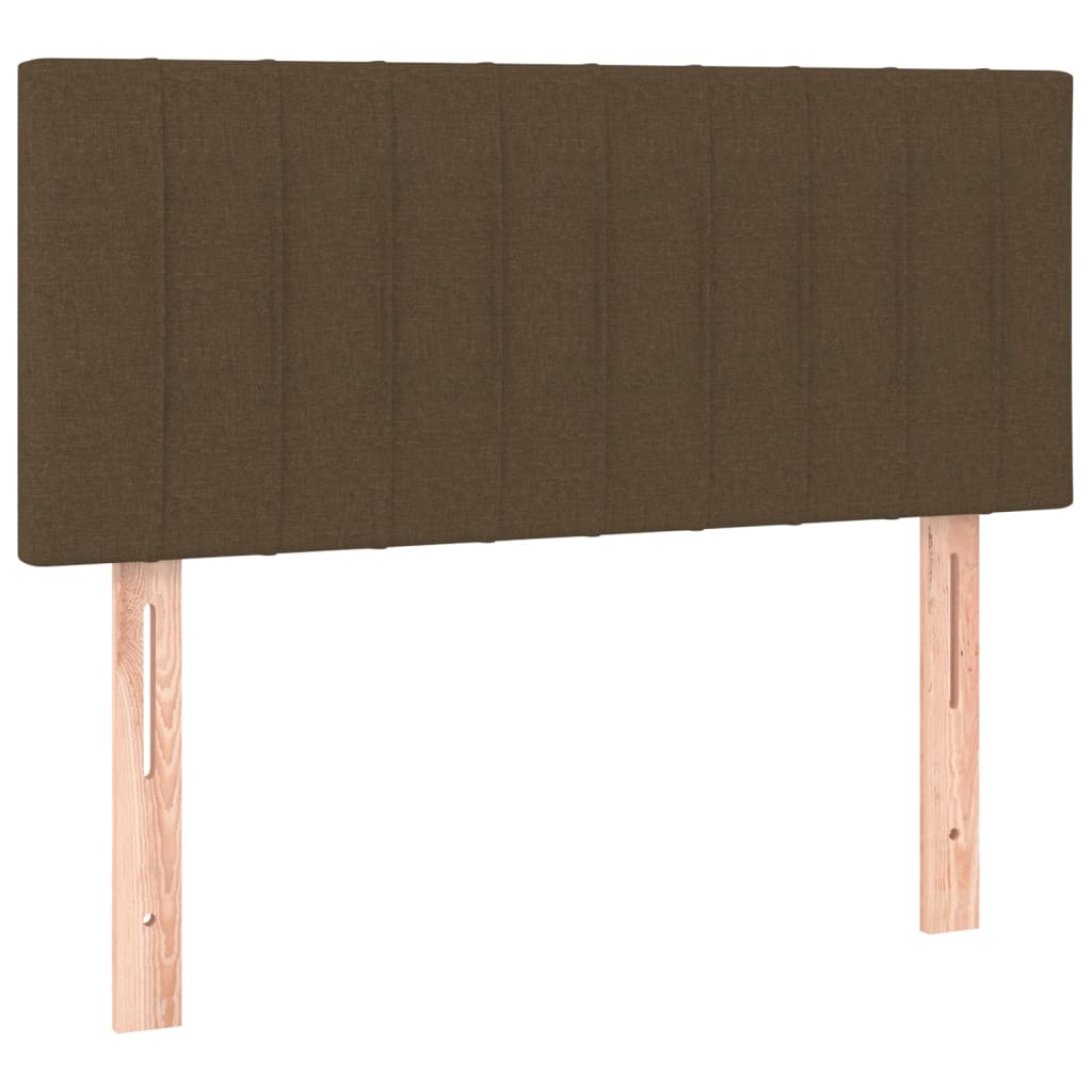 Tête de lit Marron Foncé 80x5x78/88 cm Tissu Têtes et pieds de lit vidaXL   