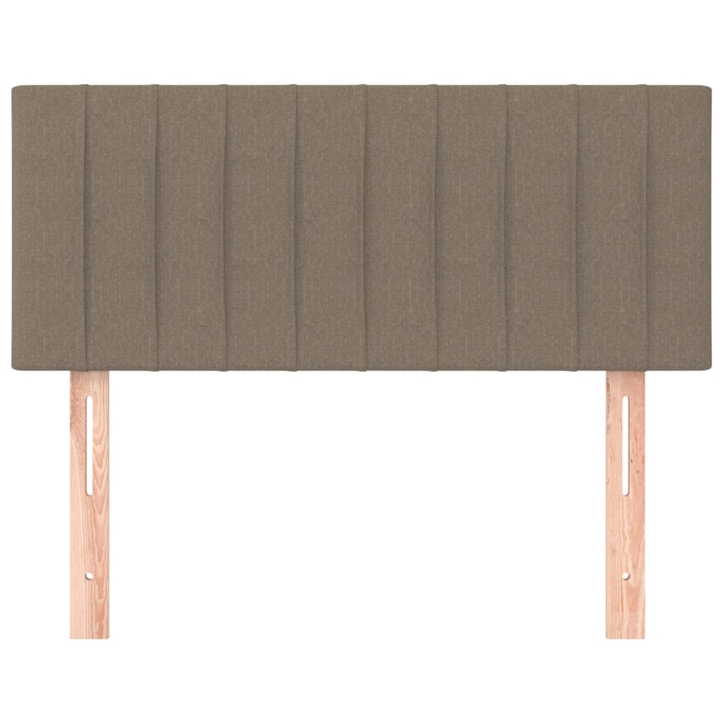 Tête de lit Taupe 80x5x78/88 cm Tissu Têtes et pieds de lit vidaXL   