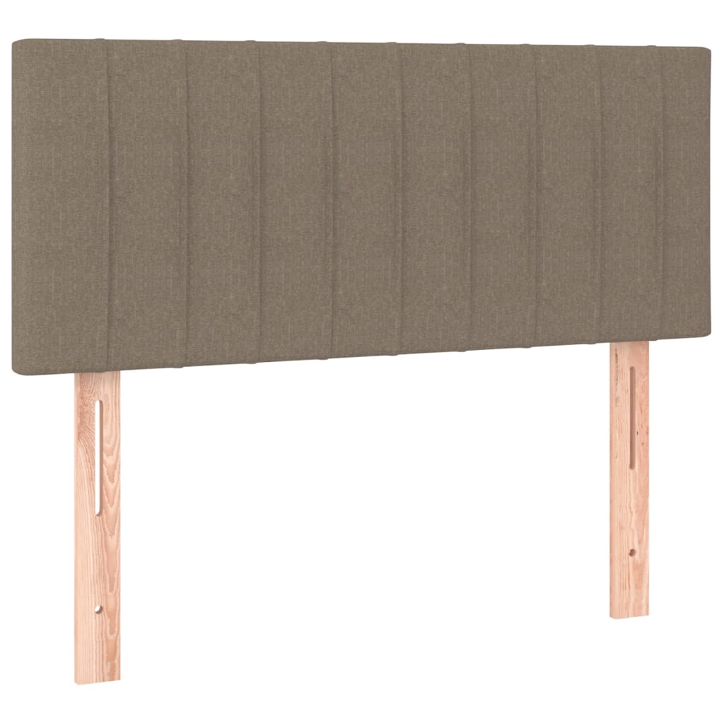 Tête de lit Taupe 90x5x78/88 cm Tissu Têtes et pieds de lit vidaXL   