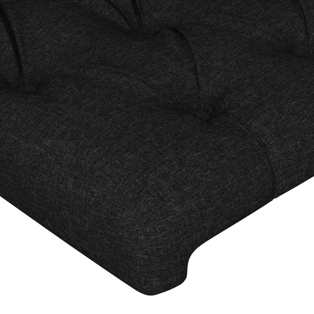 Tête de lit Noir 90x7x78/88 cm Tissu Têtes et pieds de lit vidaXL   