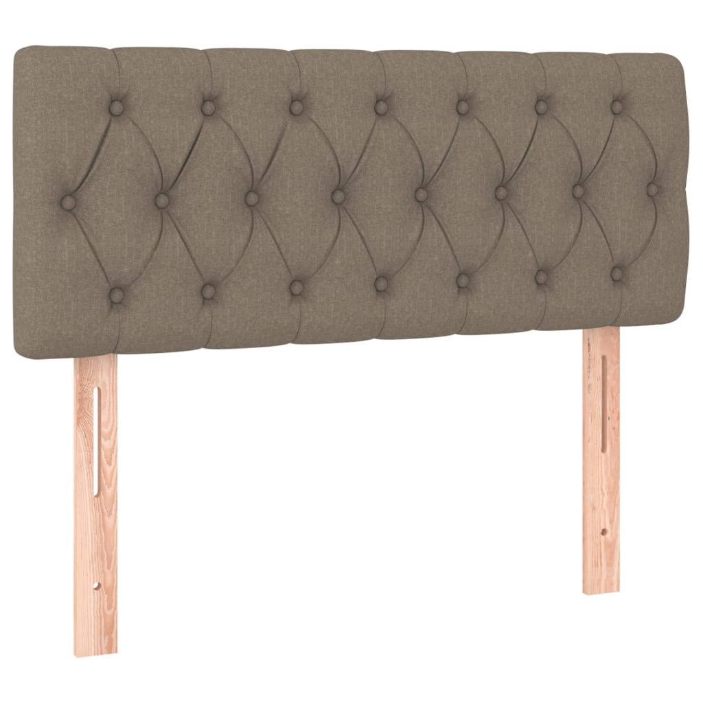 Tête de lit Taupe 90x7x78/88 cm Tissu Têtes et pieds de lit vidaXL   