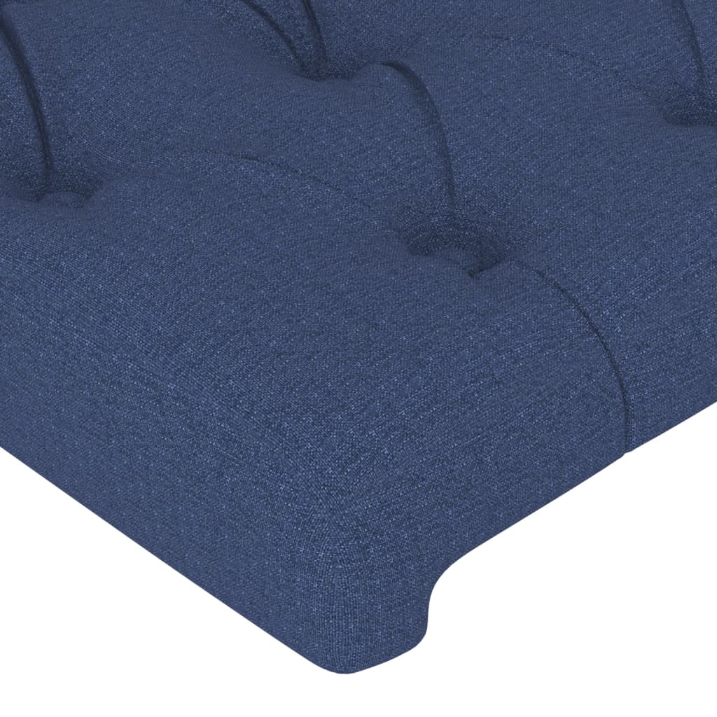 Têtes de lit 2 pcs Bleu 72x7x78/88 cm Tissu Têtes et pieds de lit vidaXL   