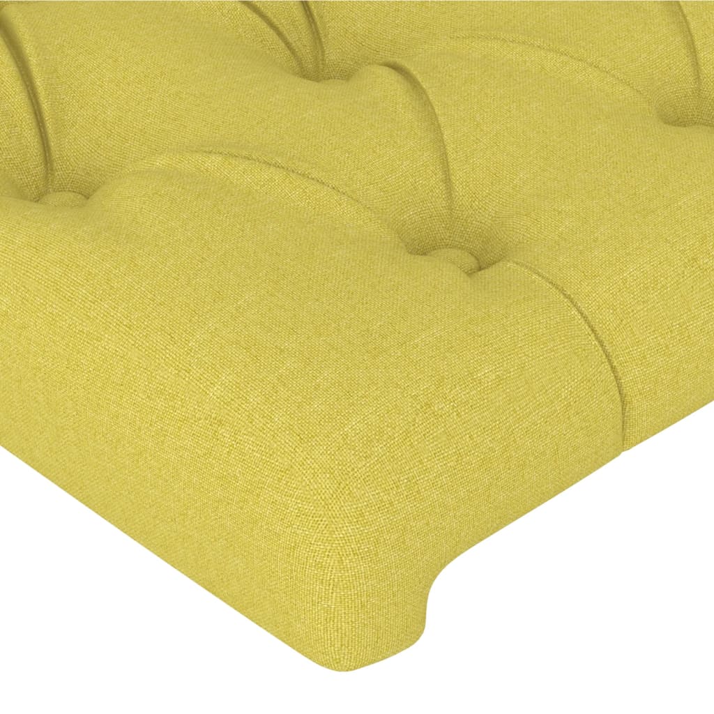 Têtes de lit 2 pcs Vert 72x7x78/88 cm Tissu Têtes et pieds de lit vidaXL   