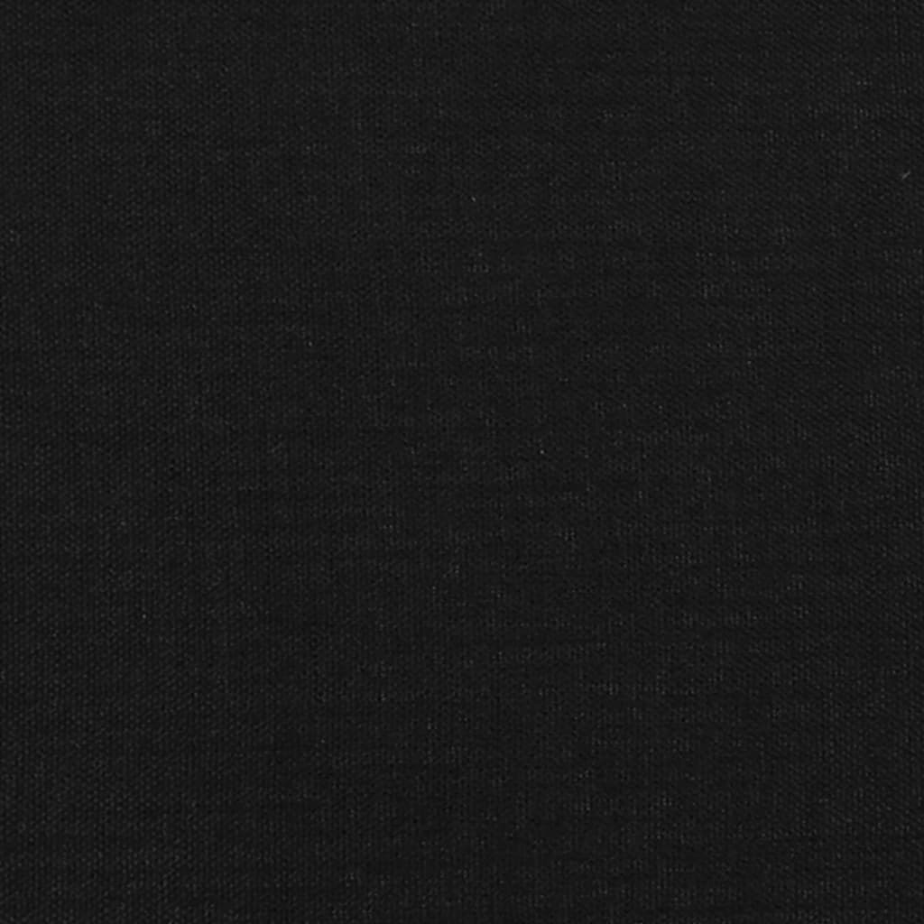 Têtes de lit 2 pcs Noir 80x7x78/88 cm Tissu Têtes et pieds de lit vidaXL   