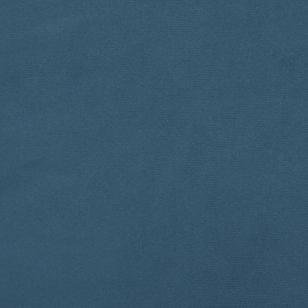 Têtes de lit 2 pcs Bleu foncé 80x7x78/88 cm Velours Têtes et pieds de lit vidaXL   