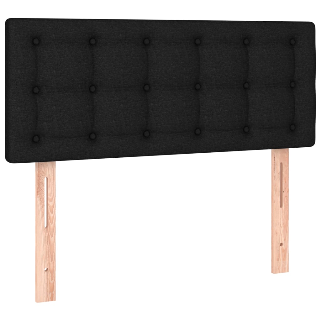 Tête de lit Noir 80x5x78/88 cm Tissu Têtes et pieds de lit vidaXL   