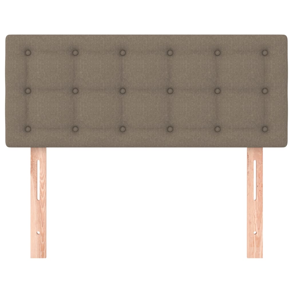 Tête de lit Taupe 80x5x78/88 cm Tissu Têtes et pieds de lit vidaXL   