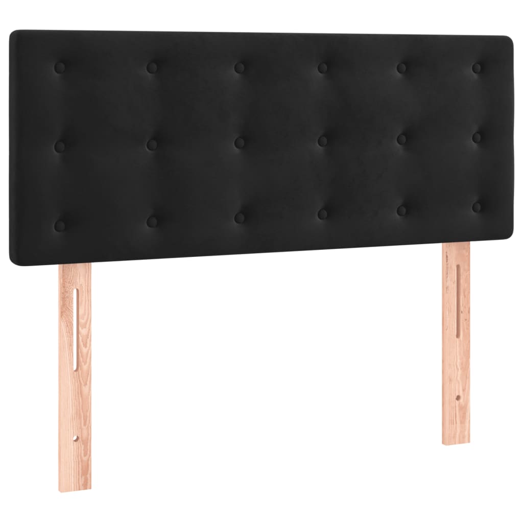 Tête de lit Noir 80x5x78/88 cm Velours Têtes et pieds de lit vidaXL   