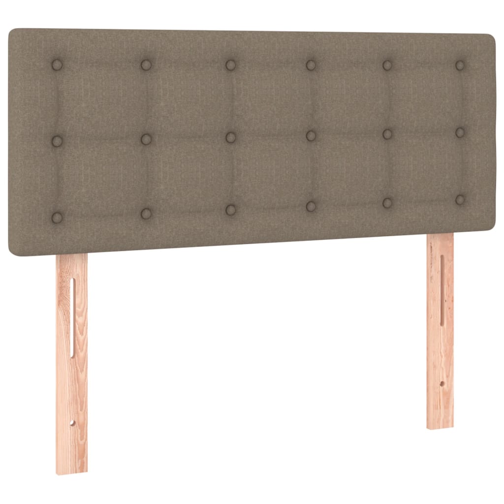 Tête de lit Taupe 90x5x78/88 cm Tissu Têtes et pieds de lit vidaXL   